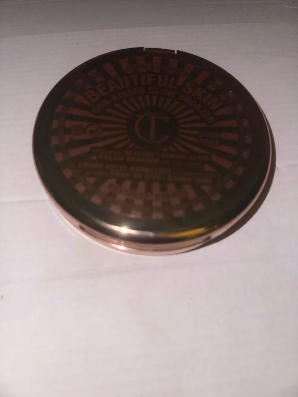 Charlotte Tilbury Airbrush Flawless Foundation - Cool & Sun -Kissed bronzer Tan